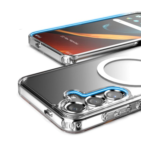 Samsung Galaxy S24 Plus Kuoret MagSafe TPU Läpinäkyvä