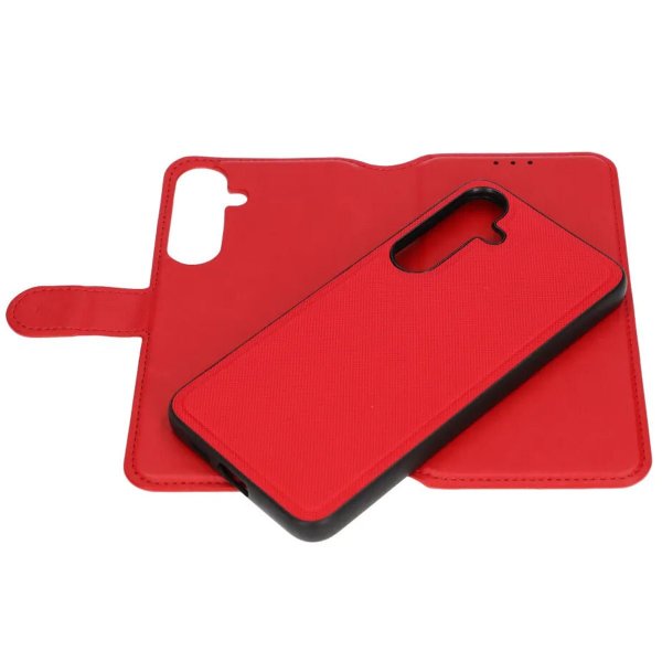 Rvelon Samsung Galaxy S24 Plus -kotelo magneettinen irrotettava kuori, punainen