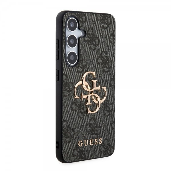 Guess Samsung Galaxy S24 Plus Kuori 4G Metal Logo Musta