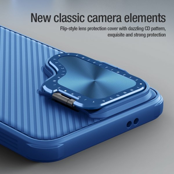 Nillkin Samsung Galaxy S24 Plus Kuori CamShield Prop Sininen
