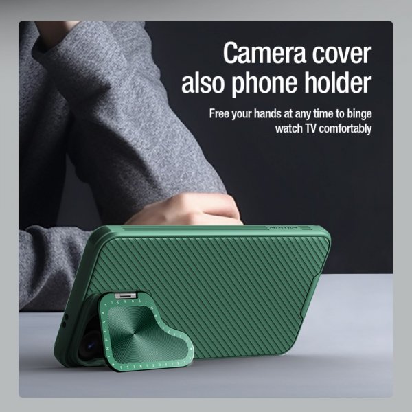 Nillkin Samsung Galaxy S24 Plus Kuori CamShield Prop MagSafe Vihreä