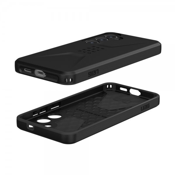 Urban Armor Gear (UAG) Samsung Galaxy S24 Plus Suojakuori Civilian Musta