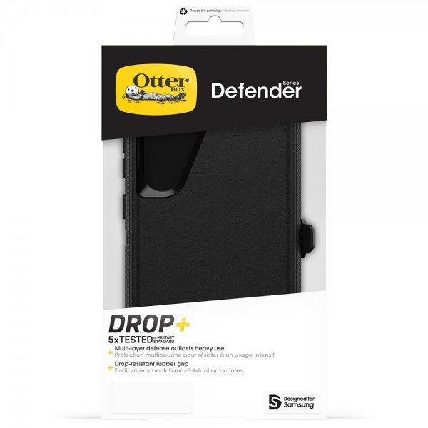 Otterbox Samsung Galaxy S24 Plus -suojakuori Defender, musta