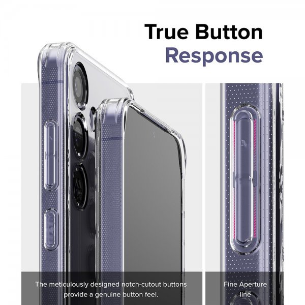 Ringke Samsung Galaxy S24 Plus -suojakuori Fusion Clear
