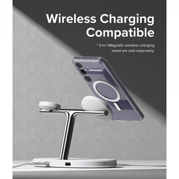 Ringke Samsung Galaxy S24 Plus -suojakuori Fusion Magnetic Clear