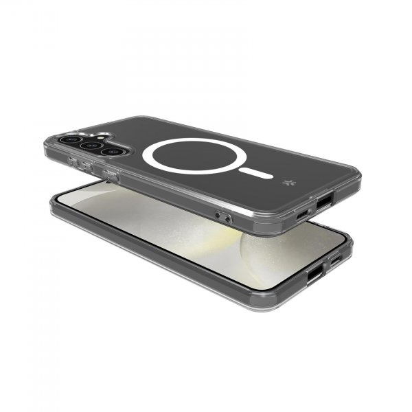 Celly Samsung Galaxy S24 Plus -suojakuori GELSKINMAG MagSafe Transparent