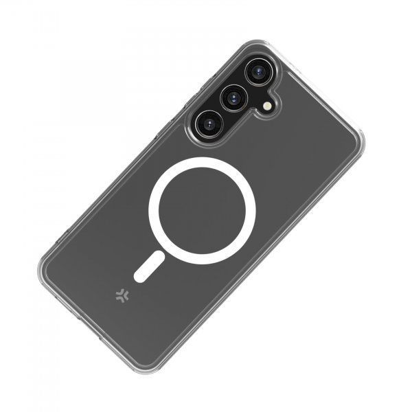 Celly Samsung Galaxy S24 Plus -suojakuori GELSKINMAG MagSafe Transparent