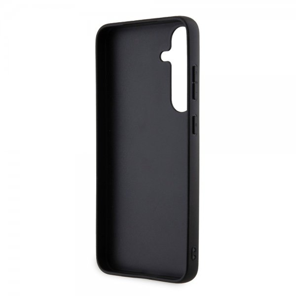 Karl Lagerfeld Samsung Galaxy S24 Plus -kotelo Grip & Stand Saffiano musta