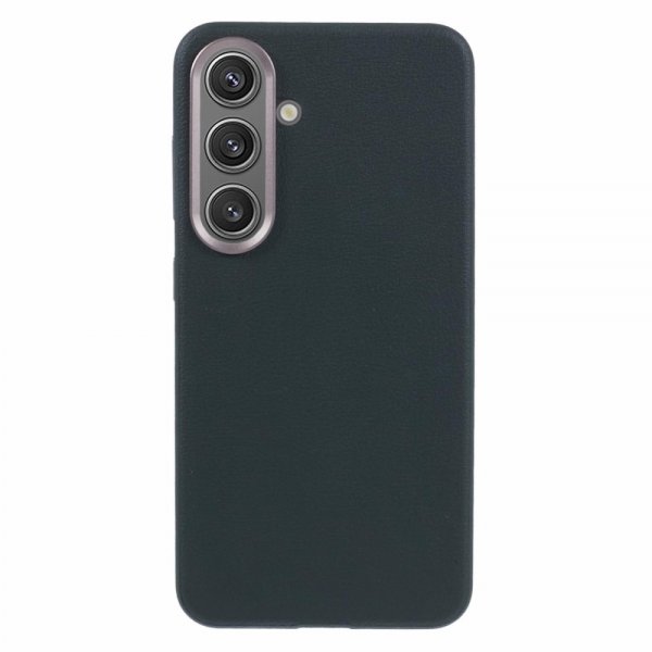X-Level Samsung Galaxy S24 Plus Kuori Nahkakuviointi MagSafe Vihreä