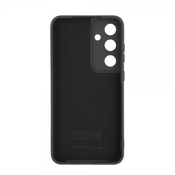 Onsala Samsung Galaxy S24 Plus Silikonikuori Musta