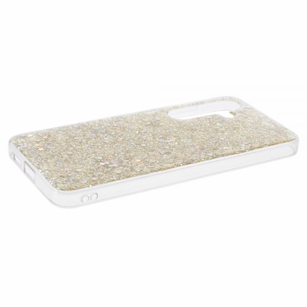 Nordic Covers Samsung Galaxy S24 Plus Kuori Sparkle Series Citrine Gold