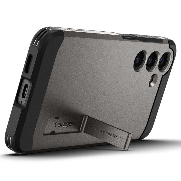 Spigen Samsung Galaxy S24 Plus Suojakuori Tough Armor Gunmetal
