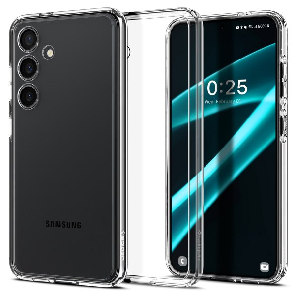 Spigen Samsung Galaxy S24 Plus Suojakuori Ultra Hybrid Crystal Clear