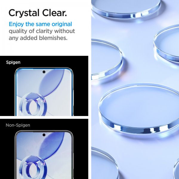 Spigen Samsung Galaxy S24 Plus/Galaxy S25 Plus -näytönsuoja GLAS.tR EZ Fit 2 kpl