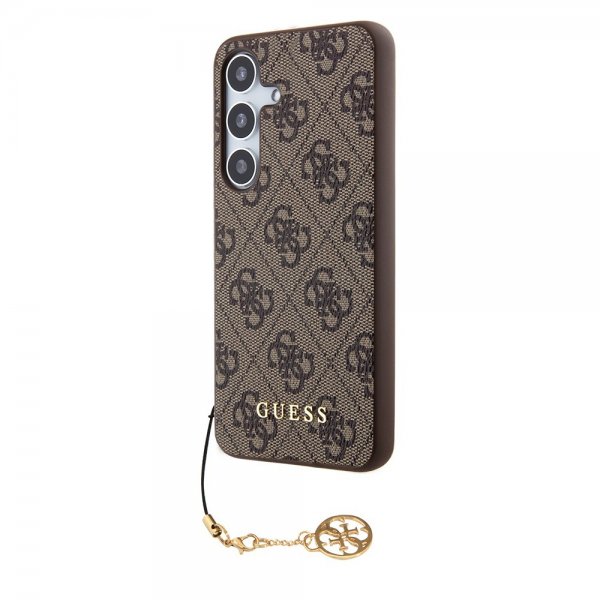 Guess Samsung Galaxy S24 Kuori 4G Charm Ruskea