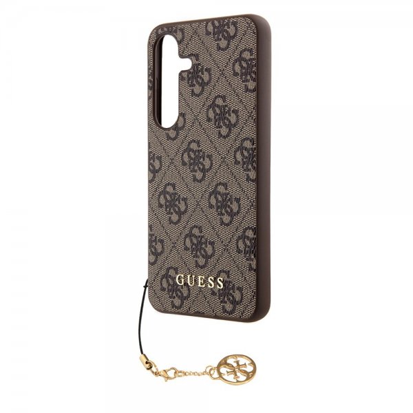Guess Samsung Galaxy S24 Kuori 4G Charm Ruskea