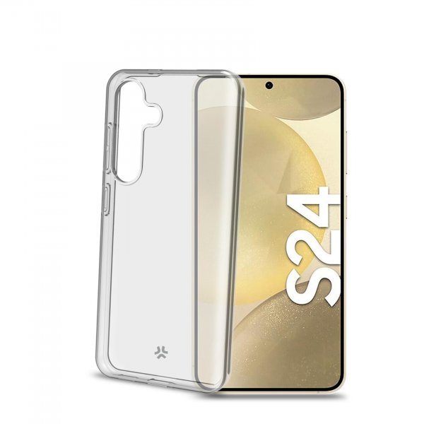 Celly Samsung Galaxy S24 Kuori GELSKIN Läpinäkyvä