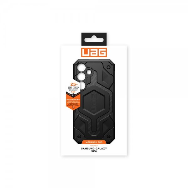 Urban Armor Gear (UAG) Samsung Galaxy S24 Kuori Monarch Pro MagSafe Musta