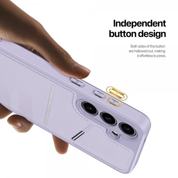 Dux Ducis Samsung Galaxy S24 -suojakuori Rafi II -sarja MagSafe Lila