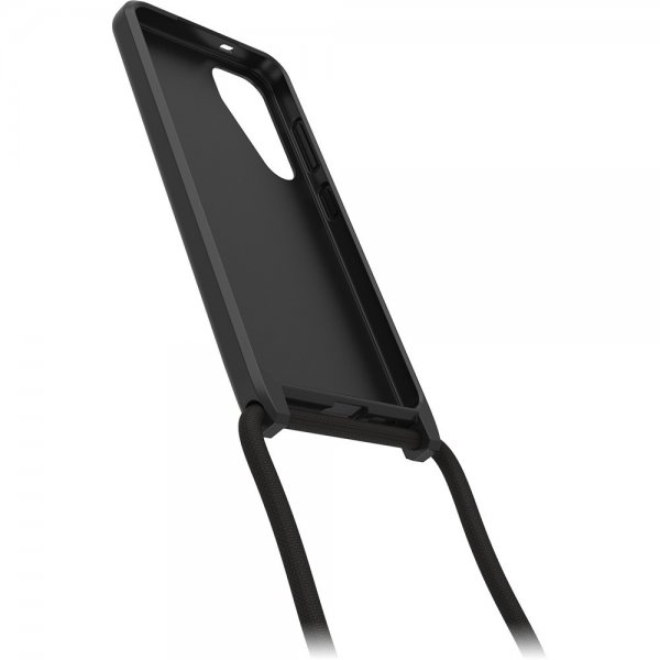 Otterbox Samsung Galaxy S24 React Necklace -suojakuori, musta
