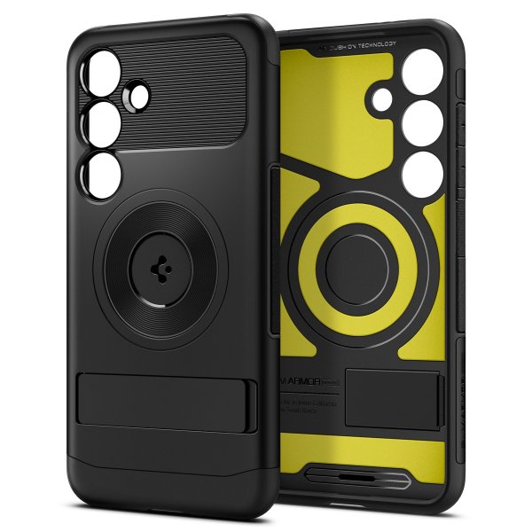 Spigen Samsung Galaxy S24 Kuori Slim Armor MagFit Musta