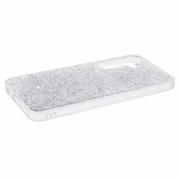 Nordic Covers Samsung Galaxy S24 Kuori Sparkle Series Stardust Silver
