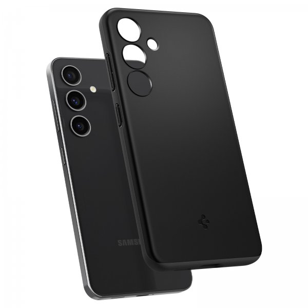 Spigen Samsung Galaxy S24 Suojakuori Thin Fit Musta