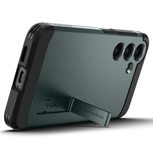 Spigen Samsung Galaxy S24 Kuori Tough Armor Abyss Green