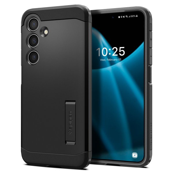 Spigen Samsung Galaxy S24 Tough Armor Kuori Musta