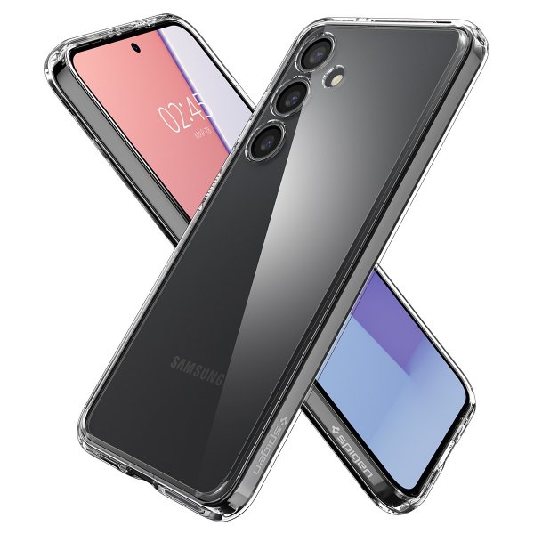 Spigen Samsung Galaxy S24 Ultra Hybrid Crystal Clear -suojakuori