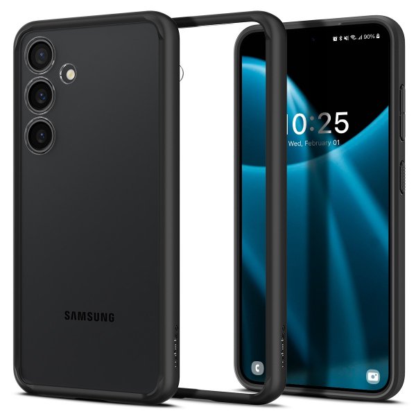 Spigen Samsung Galaxy S24 Ultra Hybrid Mattamusta suojakuori