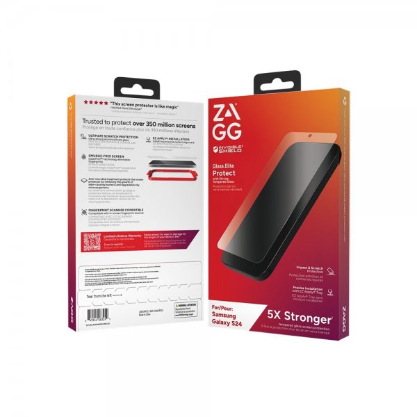 ZAGG InvisibleShield Samsung Galaxy S24 -näytönsuoja Glass Elite