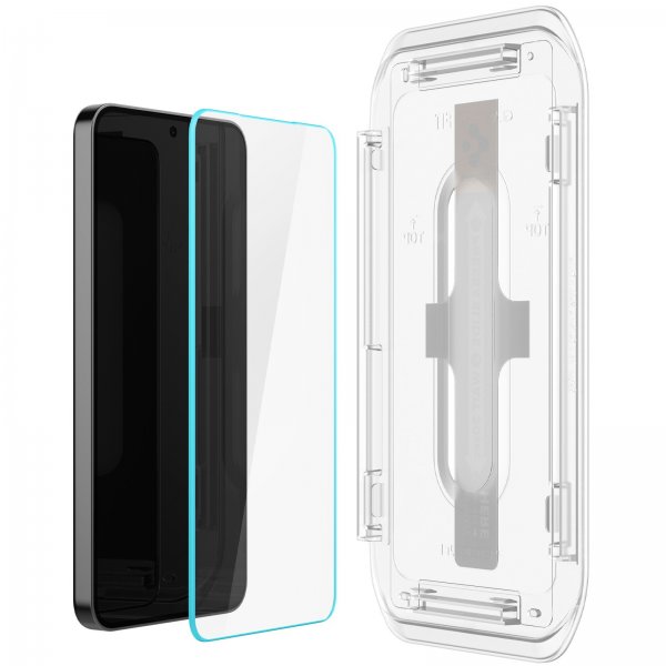 Spigen Samsung Galaxy S24/Galaxy S25 Näytönsuoja GLAS.tR EZ Fit 2-pakkaus