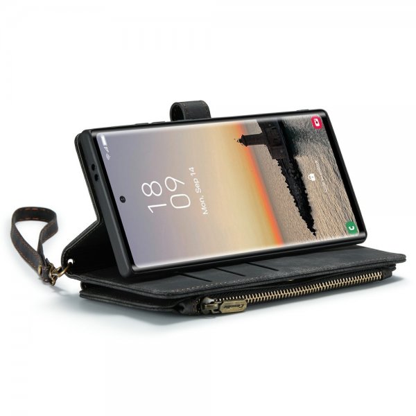 CaseMe Samsung Galaxy S24 Ultra Kotelo C30-sarja Musta