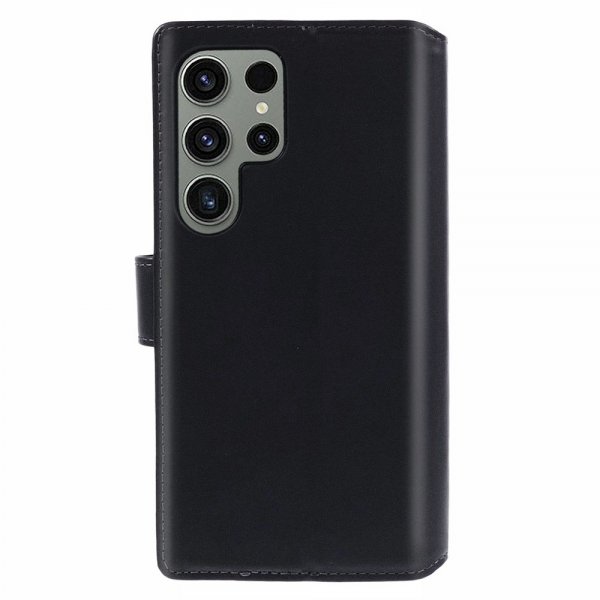 Nordic Covers Samsung Galaxy S24 Ultra -suojakuori MagLeather Raven Black