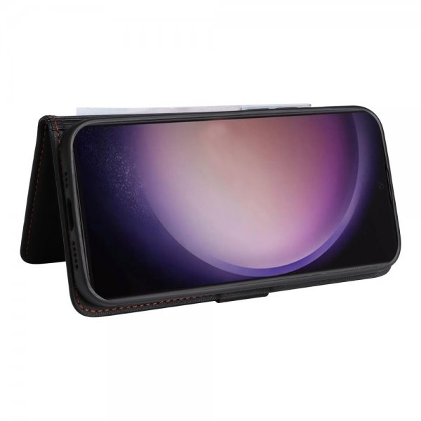 Betopnice Samsung Galaxy S24 Ultra -kotelo irrotettavalla kuorella 005 Musta