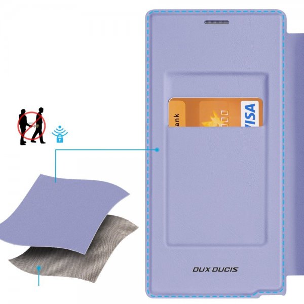 Dux Ducis Samsung Galaxy S24 Ultra Kotelo Skin X Pro Series Jalusta MagSafe Violetti
