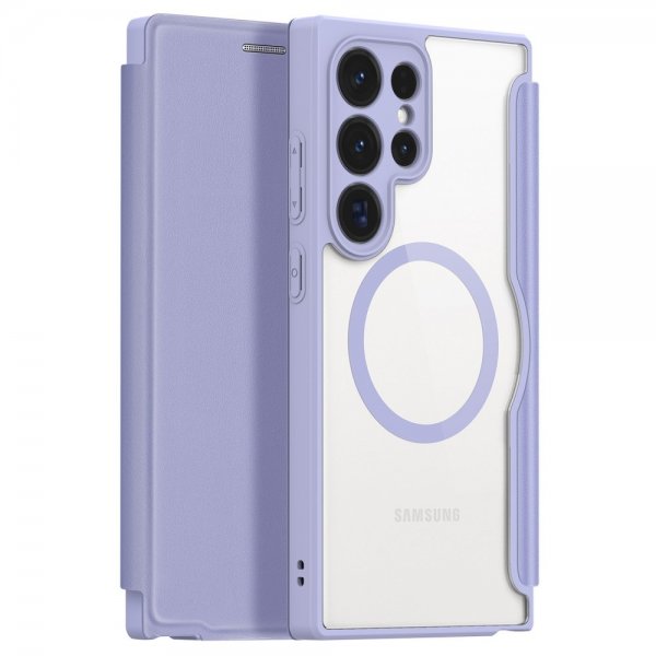 Dux Ducis Samsung Galaxy S24 Ultra -kotelo Skin X Pro Series MagSafe, violetti