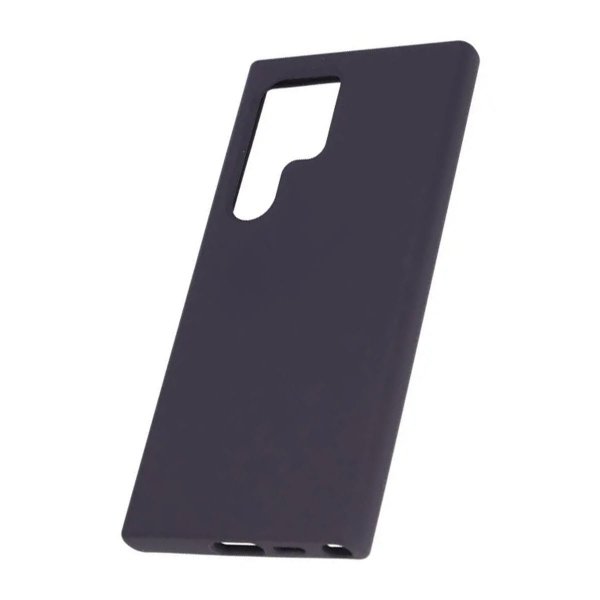 Rvelon Samsung Galaxy S24 Ultra Silikonikuori Tummanvioletti