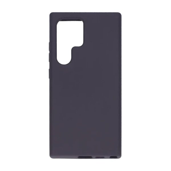 Rvelon Samsung Galaxy S24 Ultra Silikonikuori Tummanvioletti