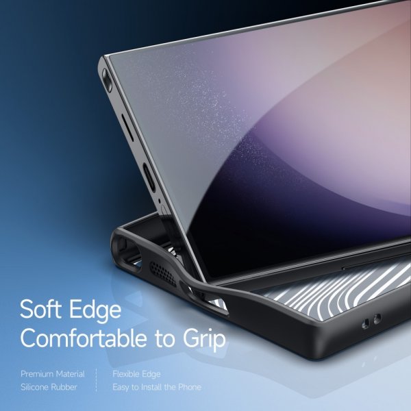 Dux Ducis Samsung Galaxy S24 Ultra Kuori Aimo Series MagSafe Musta