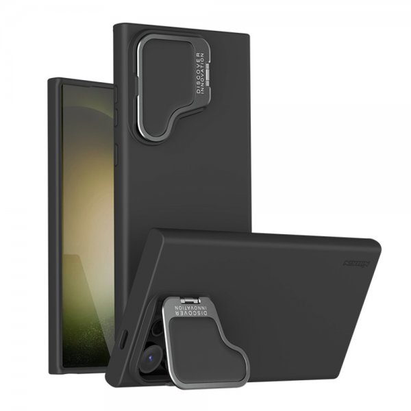 Nillkin Samsung Galaxy S24 Ultra Kuori CamShield Silky Prop MagSafe Musta