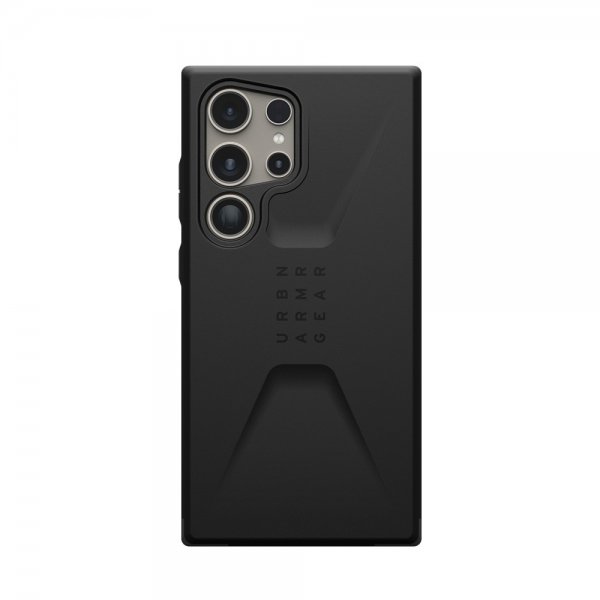 Urban Armor Gear (UAG) Samsung Galaxy S24 Ultra Civilian -suojakuori, musta