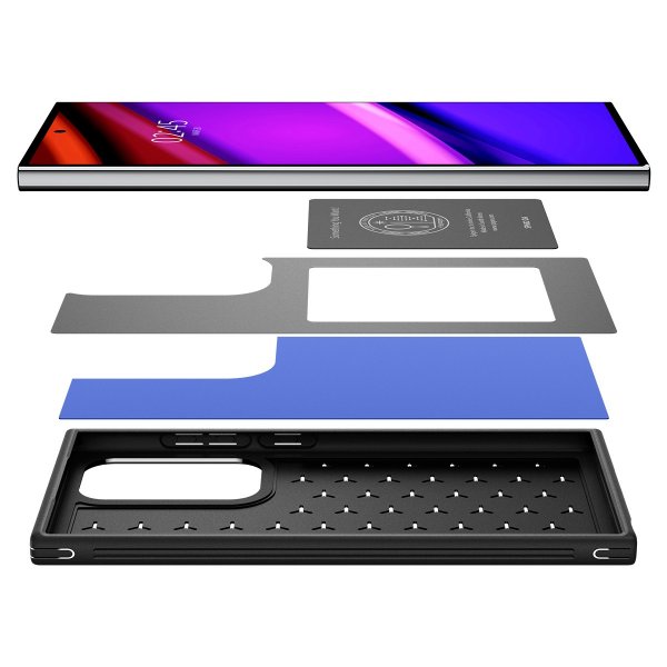 Spigen Samsung Galaxy S24 Ultra Kuori Cryo Armor Cryo Blue