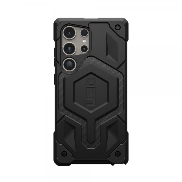 Urban Armor Gear (UAG) Samsung Galaxy S24 Ultra -suojakuori Monarch Carbon Fiber Musta