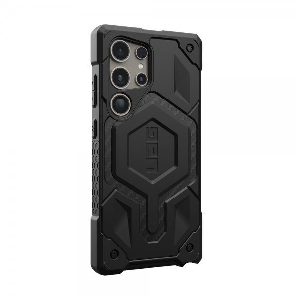 Urban Armor Gear (UAG) Samsung Galaxy S24 Ultra -suojakuori Monarch Carbon Fiber Musta