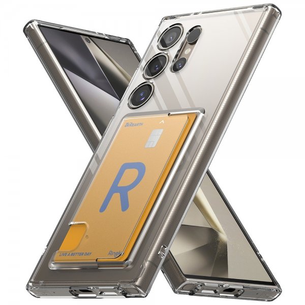 Ringke Samsung Galaxy S24 Ultra Kuori Fusion Card Clear