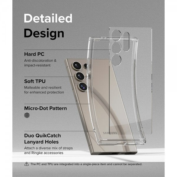 Ringke Samsung Galaxy S24 Ultra Kuori Fusion Clear