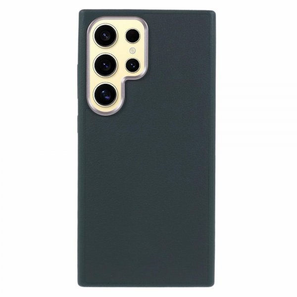 X-Level Samsung Galaxy S24 Ultra Kuori Nahkakuvio MagSafe Vihreä