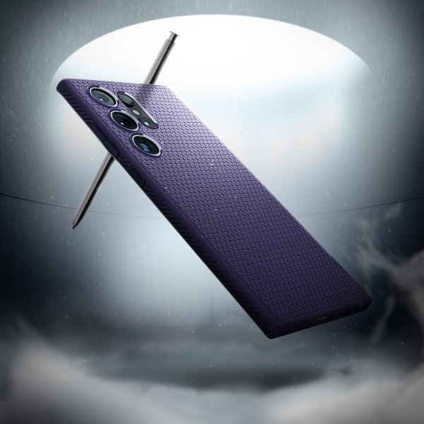 Spigen Samsung Galaxy S24 Ultra -kuori Liquid Air Deep Purple